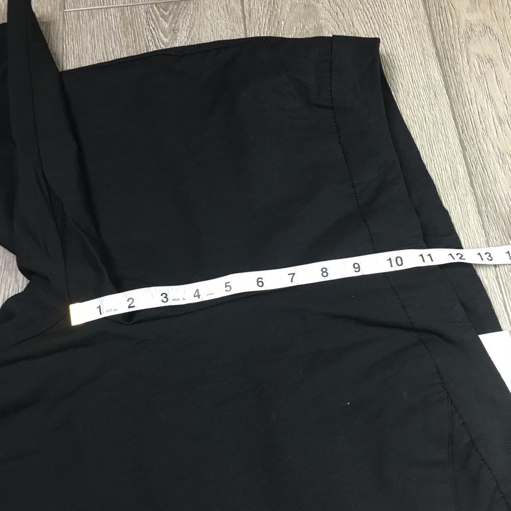 New Chico’s So Slimming Pull On Shorts Black Mid Length Stretch Womens 2.5 Large - Picture 6 of 8